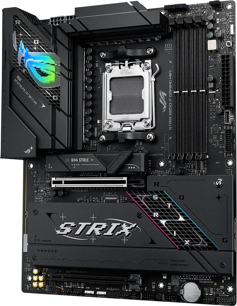 Материнcька плата Asus B850-F ROG Strix Gaming Wi-Fi Socket AM5 (ROG STRIX B850-F GAMING WIFI) - фото 2