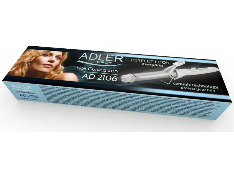 Плойка для волосся Adler AD 2106 - фото 2