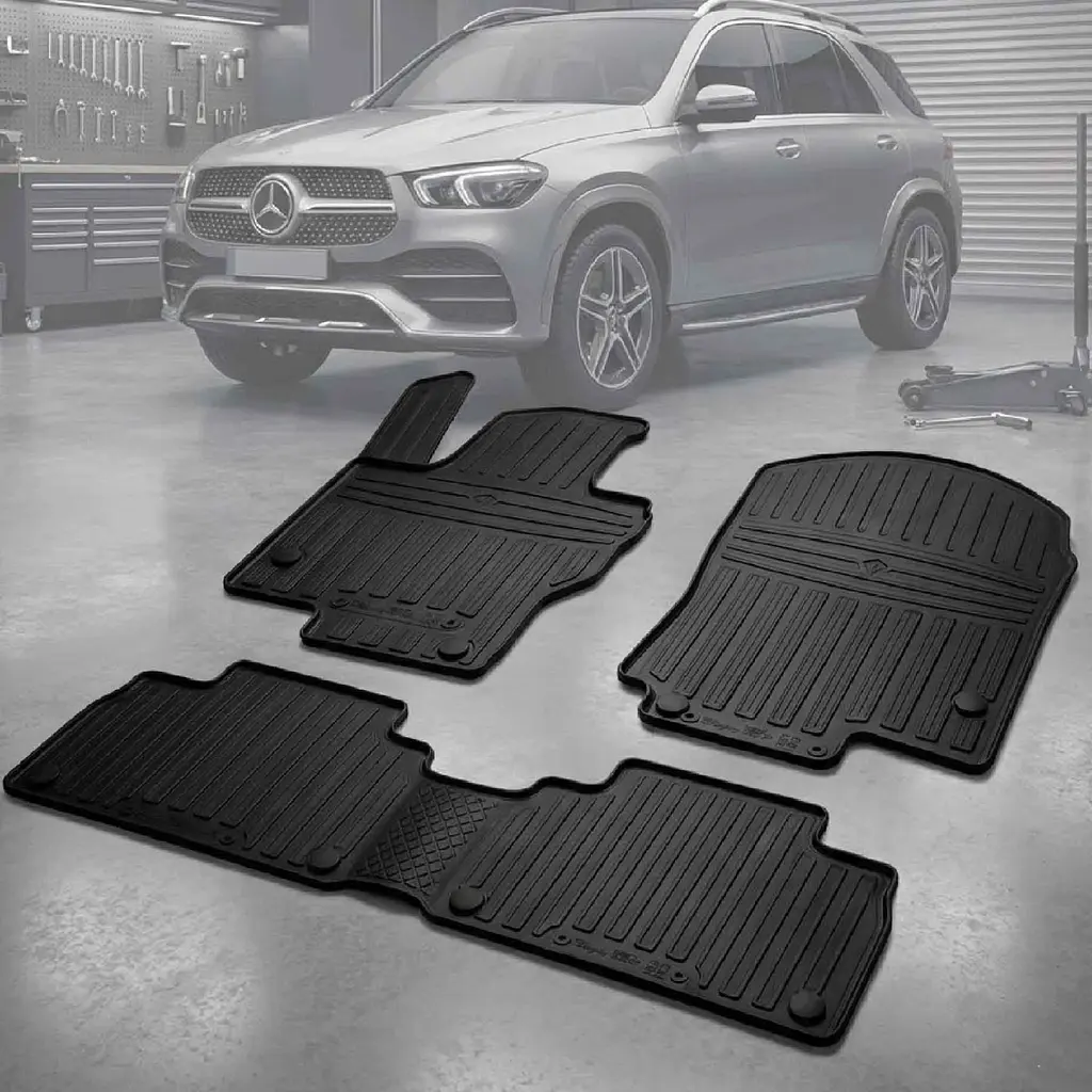 Автомобільні килимки у салон для Mercedes-Benz W167 GLE 2018- 4 шт