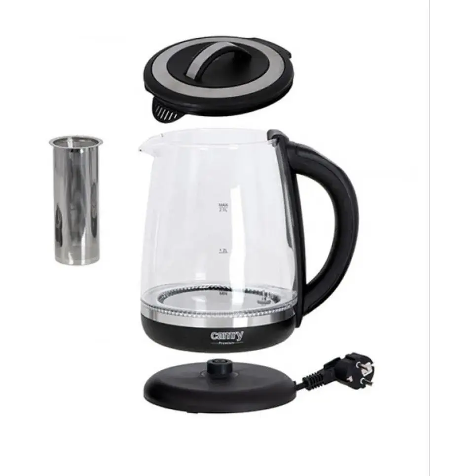 Электрический чайник Camry CR 1290 с заварником 2 л - фото 2