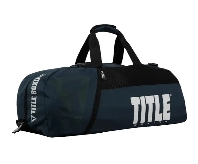 Спортивна сумка TITLE Boxing Champion Sport Bag/Backpack Blue/Black (TBAG46 BL/BK) - фото 2