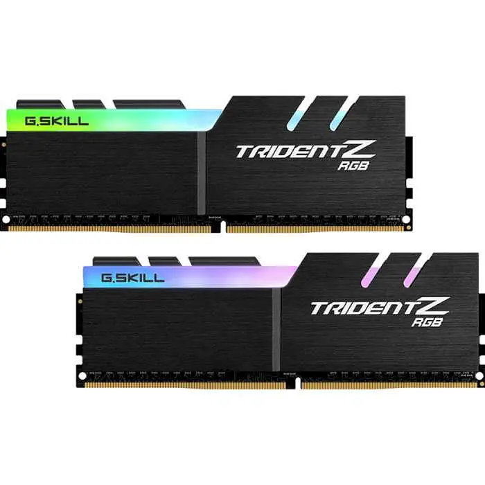 Модуль памяти G.Skill DDR4 16Gb (2x8) Trident Z RGB 3000 MHz (F4-3000C16D-16GTZR) Б/у - фото 2