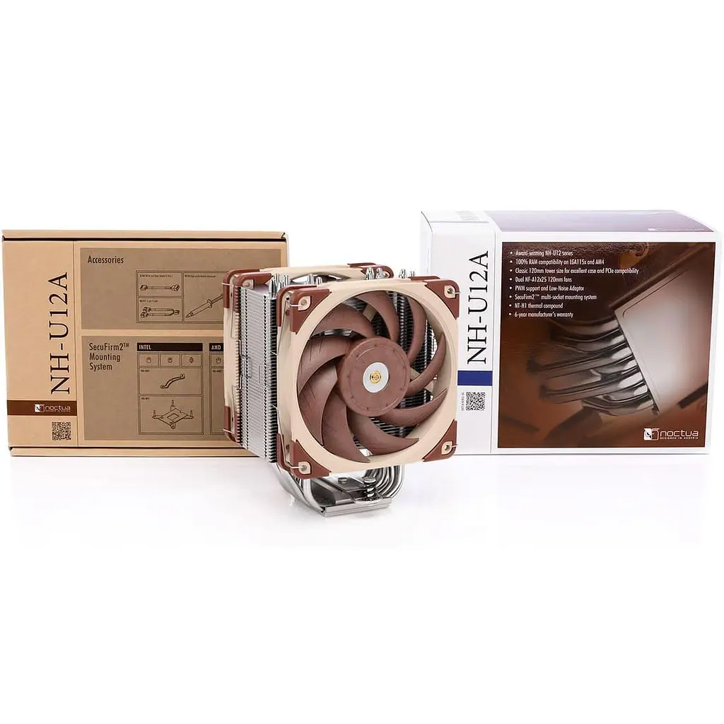 Кулер для процессора Noctua NH-U12A 1700 AM5 (NH-U12A) - фото 6