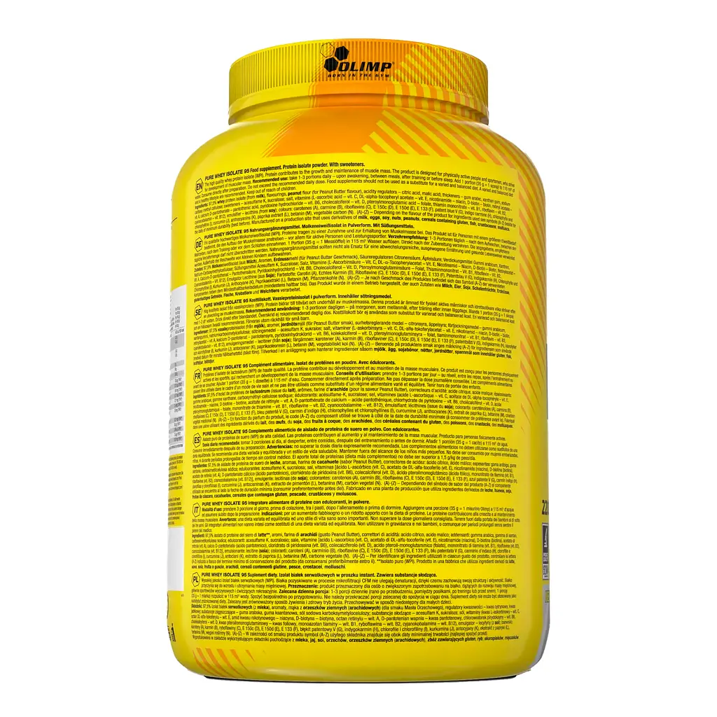 Протеїн Olimp Pure Whey Isolate 95 ваніль 2.2 кг (Ф001460) - фото 3