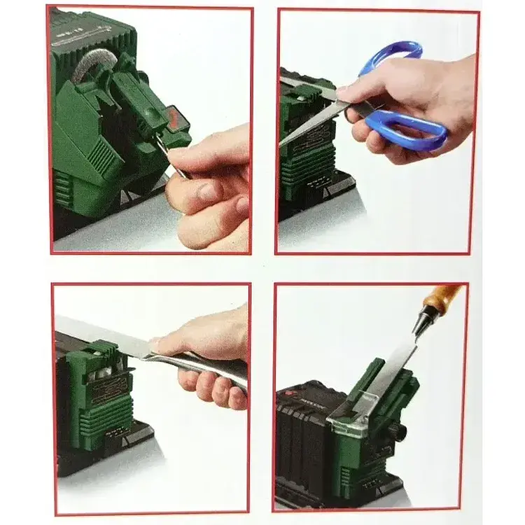 Точильный станок  Parkside PSS 65 C1 универсальный с насадками 65 Вт регулировка угла заточки - фото 6