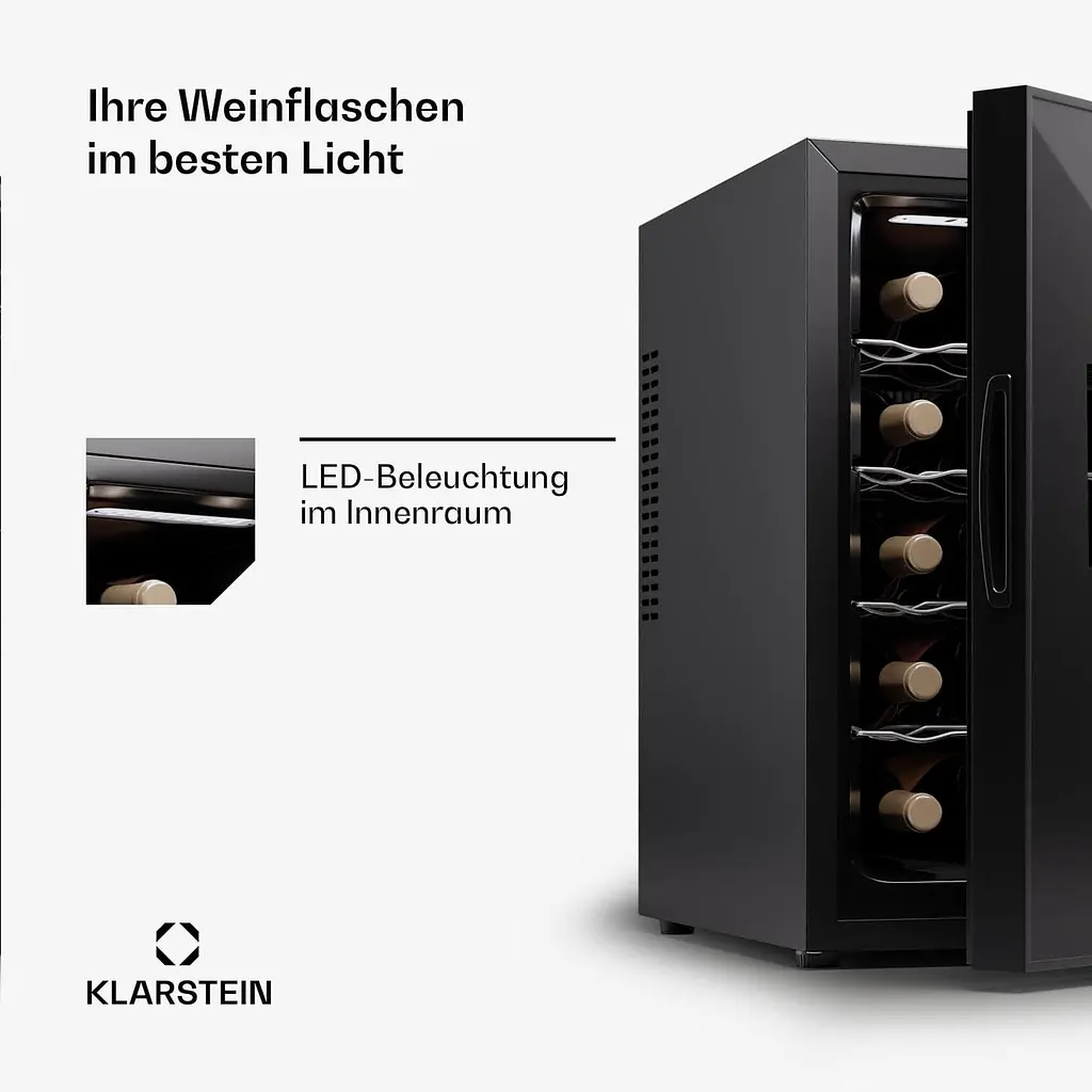 Винный холодильник Klarstein Silent Vino 18 Uno (10045378) - фото 5