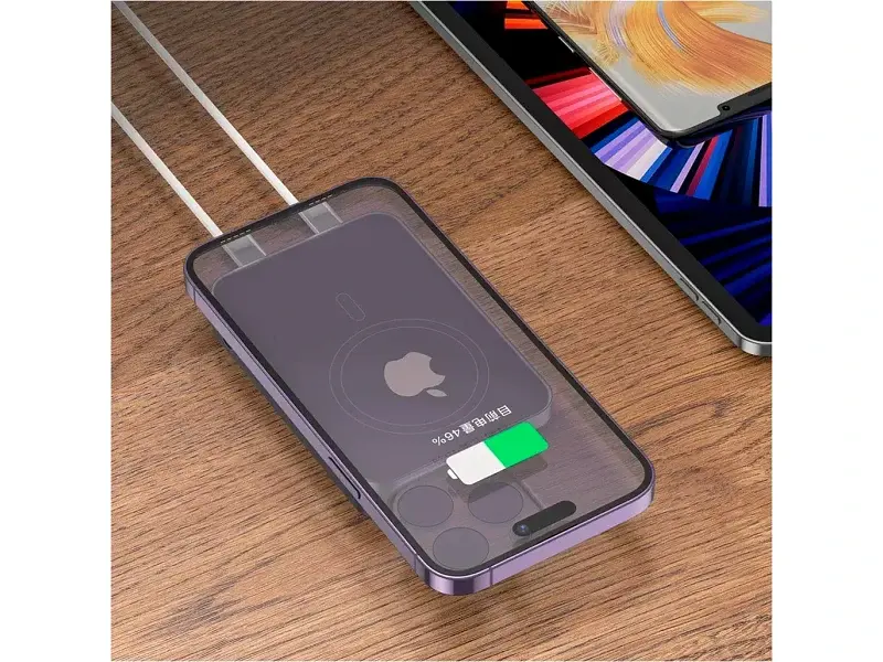 Зовнішній акумулятор (павербанк) Proove 10000mAh Hoodman Magnetic 20W Black (PBH120010001) - фото 4