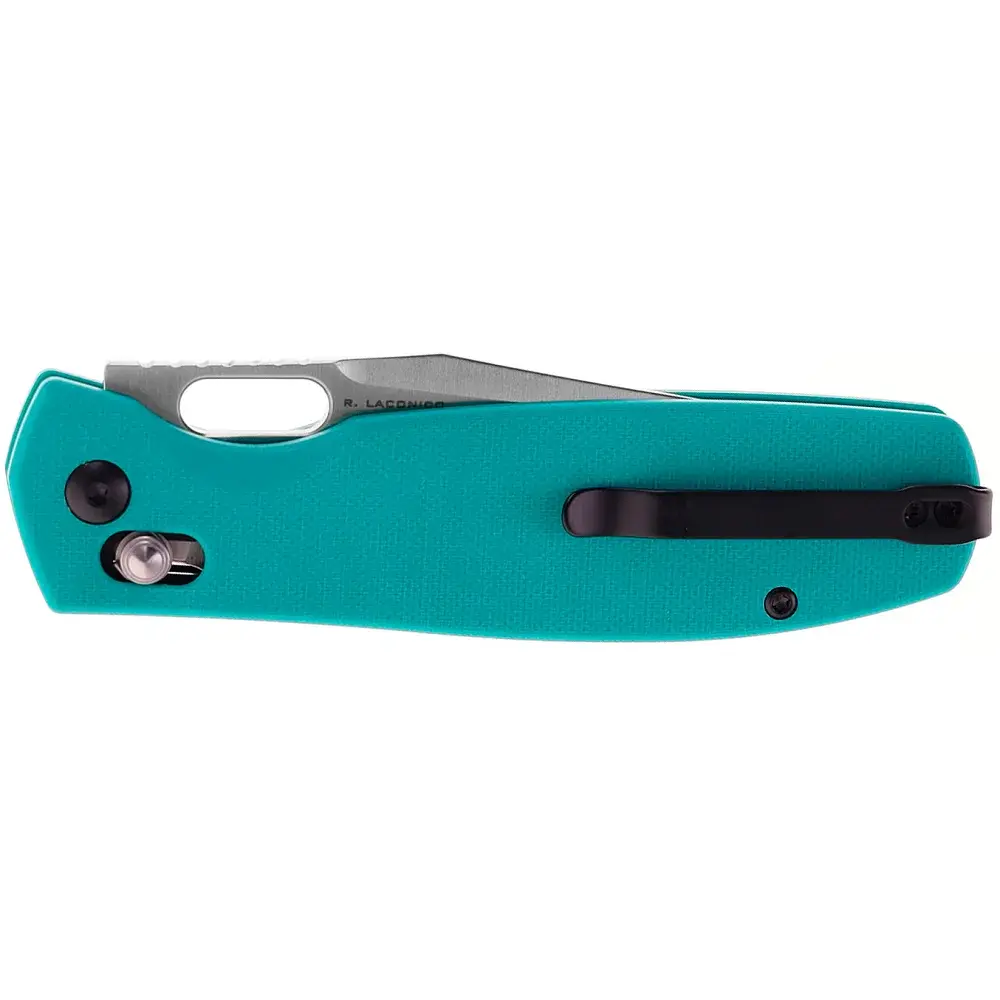 Ніж CJRB Prado G-10 Aqua Green - фото 4