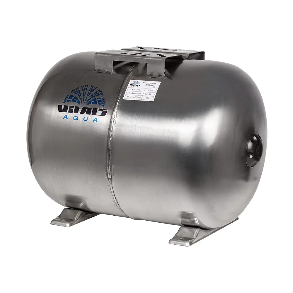 Гідроакумулятор Vitals Аqua UTHS 50 нержавіюча сталь 50 л (87694T) - фото 7