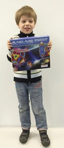 Конструктор магнитный Magplayer, 45 элементов (MPA-45) - фото 5