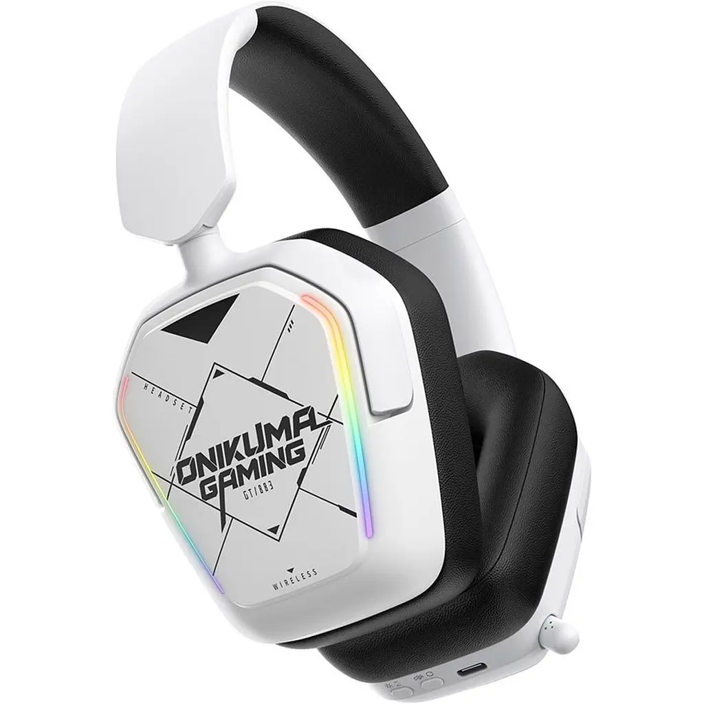 Игровые наушники Onikuma GT883 White - фото 2