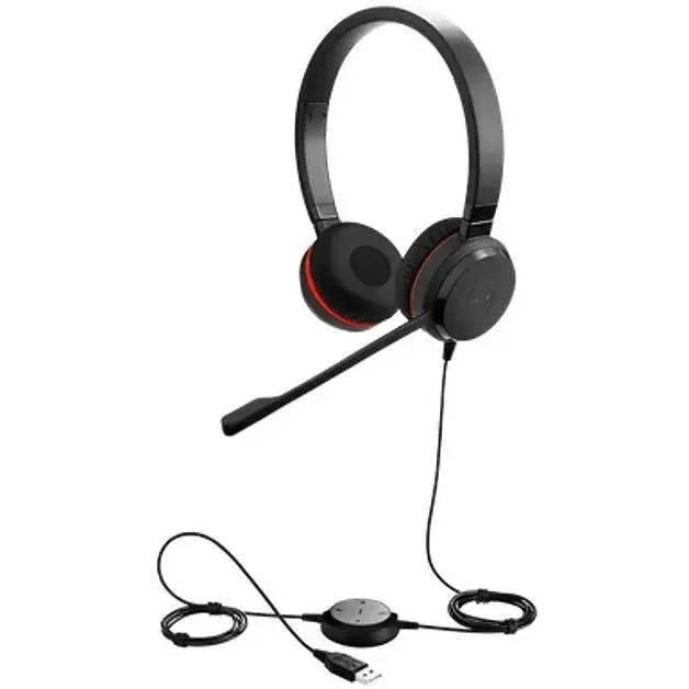 Гарнітура провідна - стерео навушники Jabra EVOLVE 20 MS Stereo - фото 2