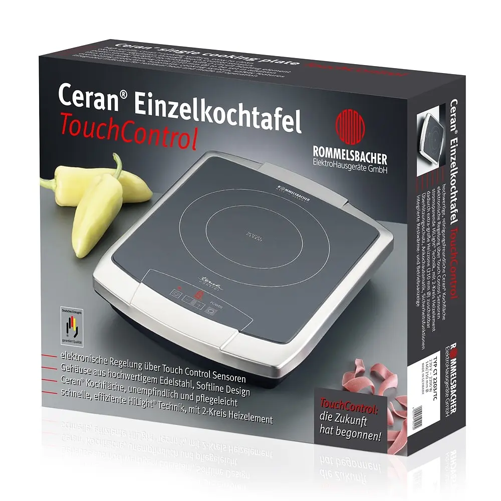 Плита HiLight Rommelsbacher CT 2203/TC CERAN® - фото 8