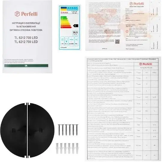 Вытяжка Perfelli TL 5212 BL 700 LED - фото 10