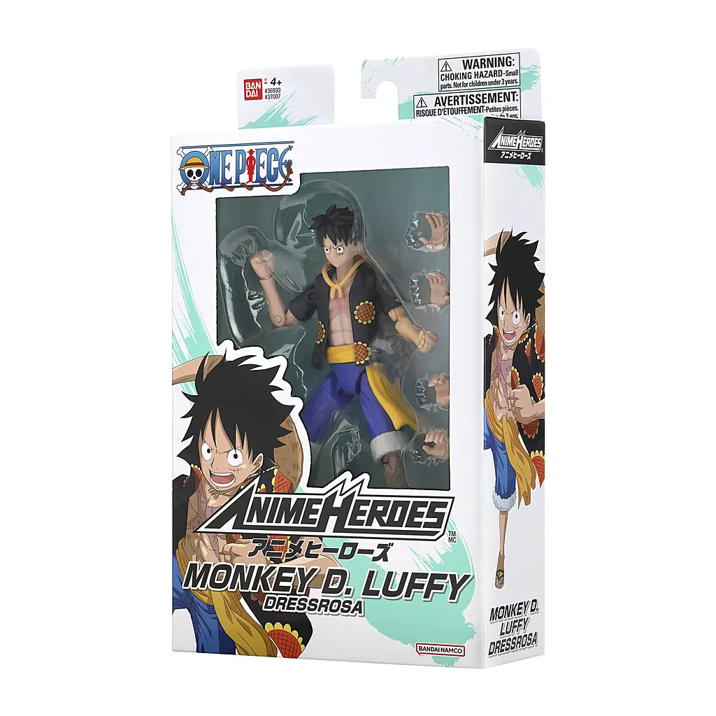 Фігурка Bandai Anime Heroes One Piece Монкі Д. Луффі Дресроза 16.5 см (123875) - фото 4