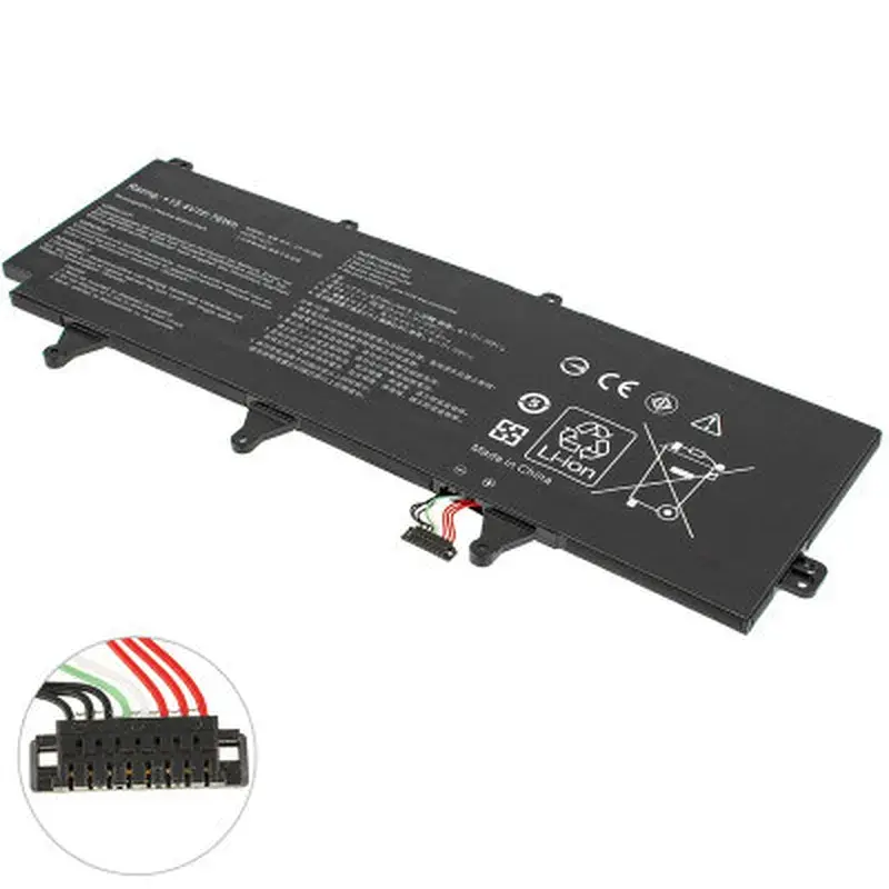 Акумулятор до ноутбука ASUS ROG Zephyrus GX701 C41N1802, 4935mAh (76Wh), 4cell, 15.4V, Li-Pol (A47844) - фото 2