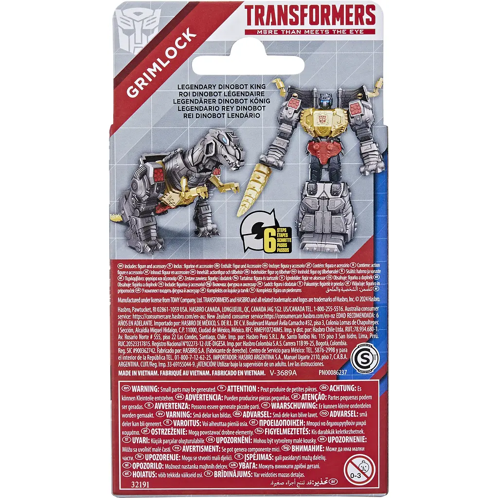 Игрушка-фигурка Transformers Grimlock (F8581_F8587) - фото 5