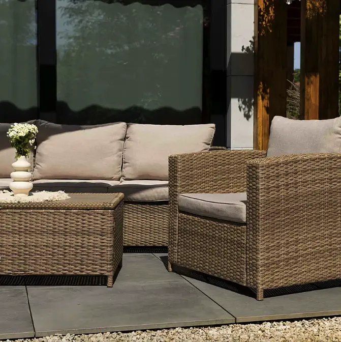 Комплект садовой мебели Di Volio Veleti бежевый - фото 9