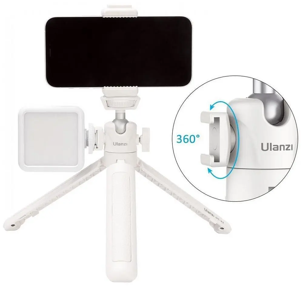 Штатив Ulanzi MT-42 Extendable Desktop Tripod (MT-42 2471) Білий - фото 2