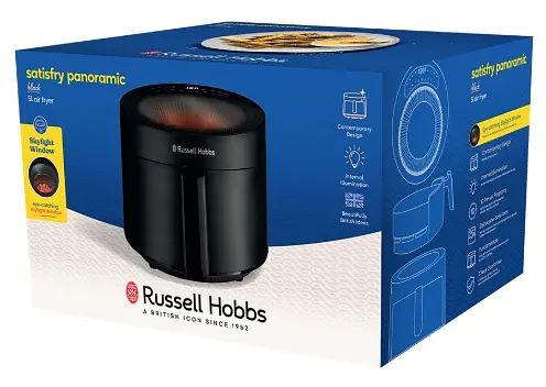 Мультипечь 27420-56/RH Satisfry Pano AirFryer BL Russell Hobbs teh0023156 - фото 6