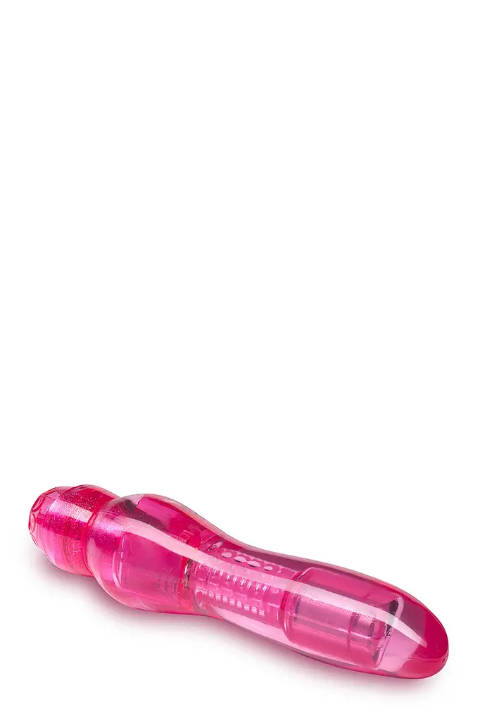 Вібратор гелевий Blush Naturally Yours Can-Can Pink - фото 3