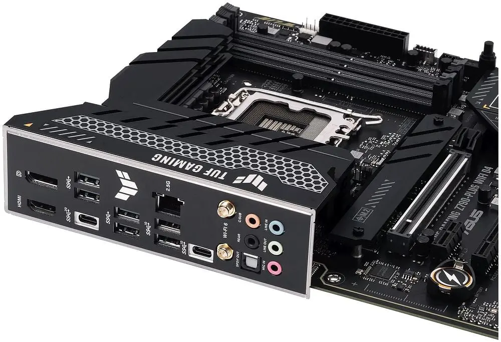 Материнська плата ASUS TUF Gaming Z790-PLUS WIFI D4 (TUF Gaming Z790-PLUS WIFI D4) (Socket 1700, Intel Z790, ATX) - фото 4