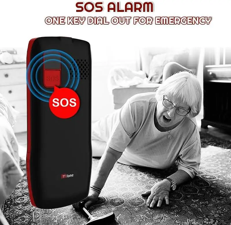 TTfone TT880 — простой в использовании мобильный телефон для пожилых людей и пожилых людей. Телефон с большими кнопками - фото 3