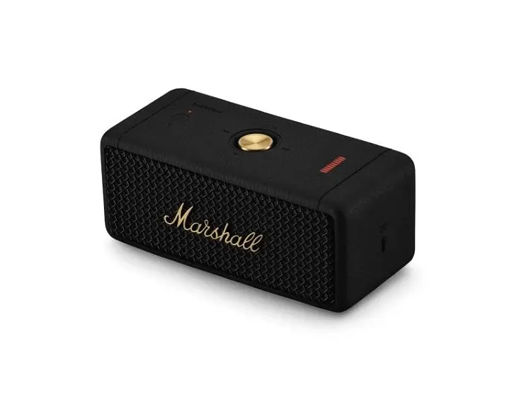 Портативна акустика Marshall Portable Speaker Emberton ll Black and Brass (1006234) - фото 4