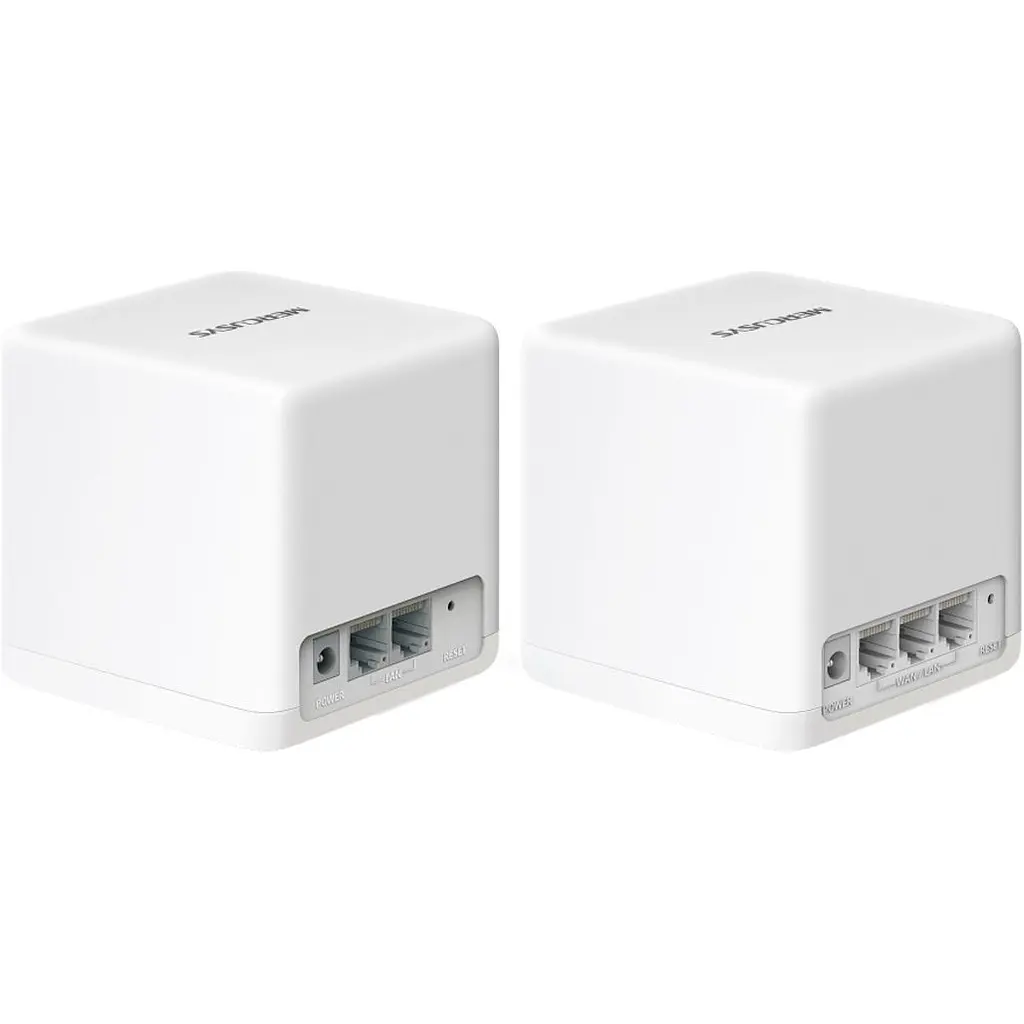 Wi-Fi Mesh система Mercusys Halo H60X 2-pack [128289] - фото 2