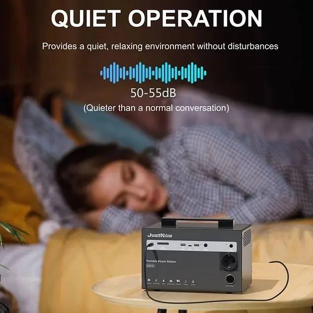 Зарядна станція CTECHi JustNow JNB630 Portable Power Station 630W 460Wh LifePO4 - фото 5