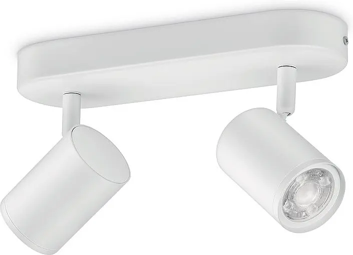 WiZ Світильник точковий накладний розумний IMAGEO Spots, 2х5W, 2200-6500K, RGB, Wi-Fi, білий - фото 5