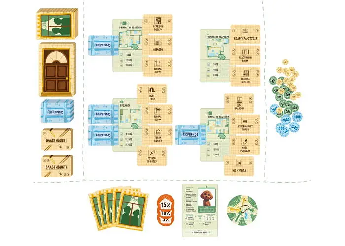 Настільна гра Lord of Boards Рієлтор (укр.) (LOB2507UA) - фото 4