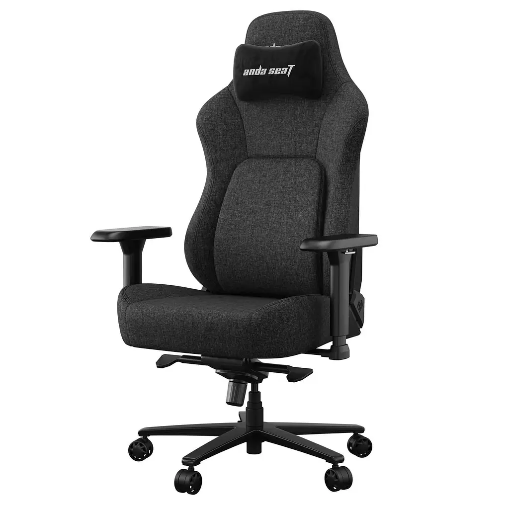 Ігрове крісло Anda Seat Phantom 4 Pro L Black Fabric (AD18YSDC-72-B-F-B02) - фото 3