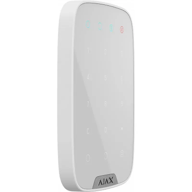 Клавіатура до охоронної системи Ajax KeyPad white - фото 6