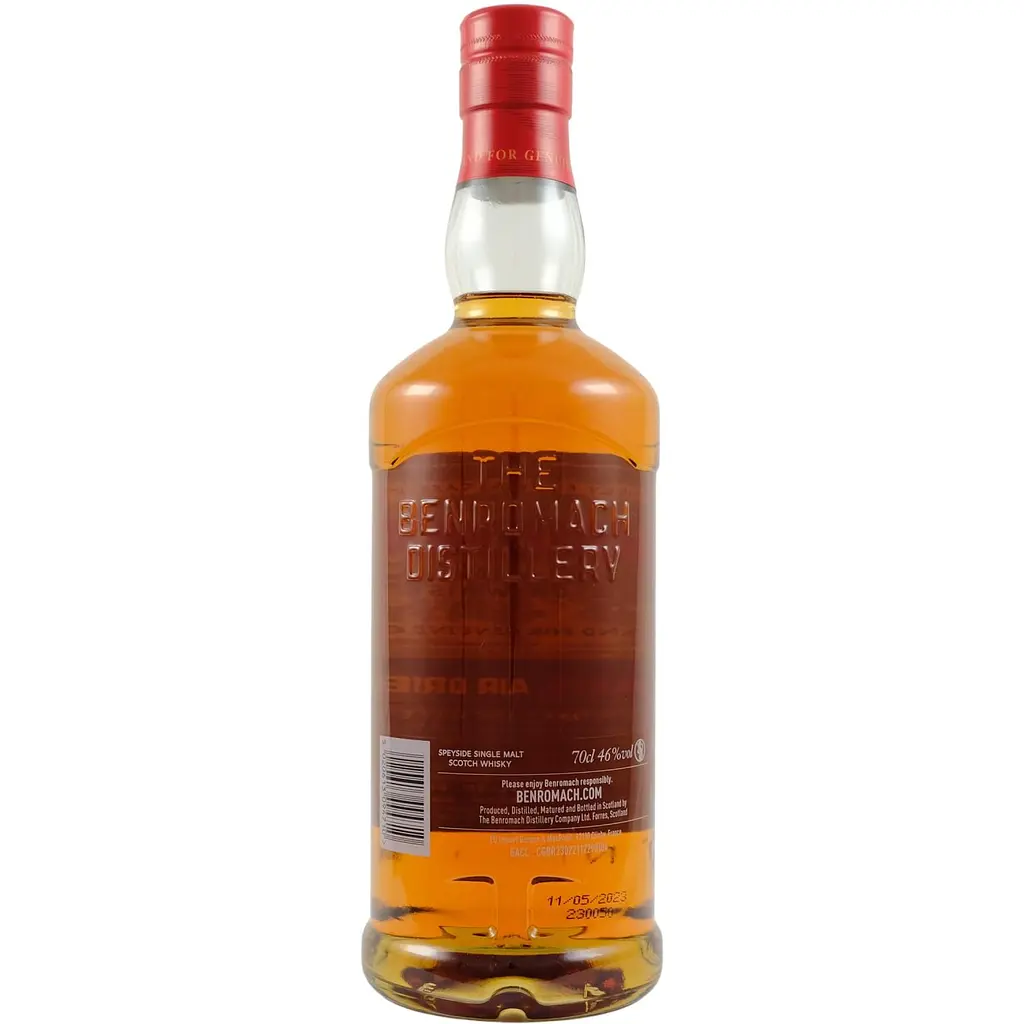 Віскі Benromach Virgin Oak Air Dried 46% 0.7 л в подарунковій коробці - фото 3