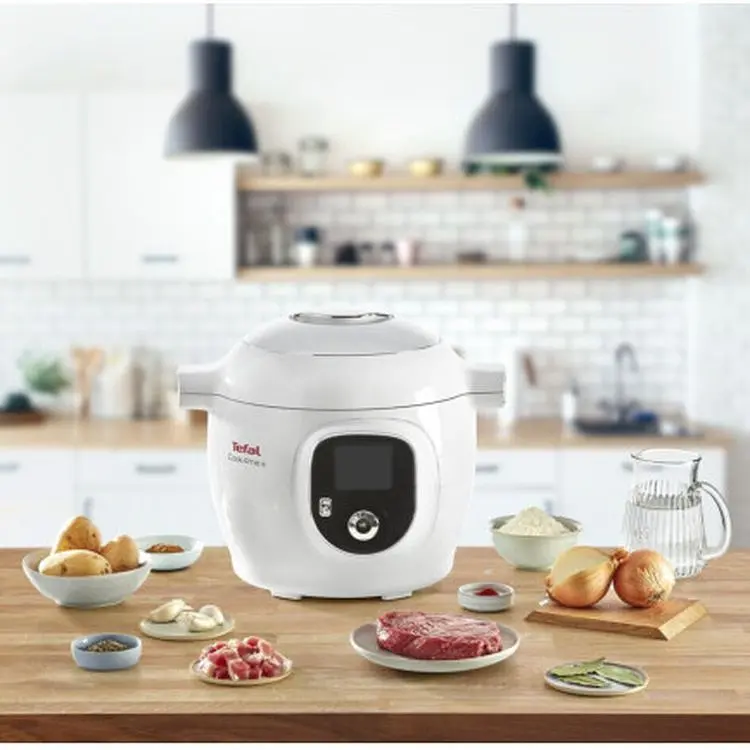 Мультиварка-скороварка Tefal Cook4Me + 1600 Вт біла (CY851130) - фото 6