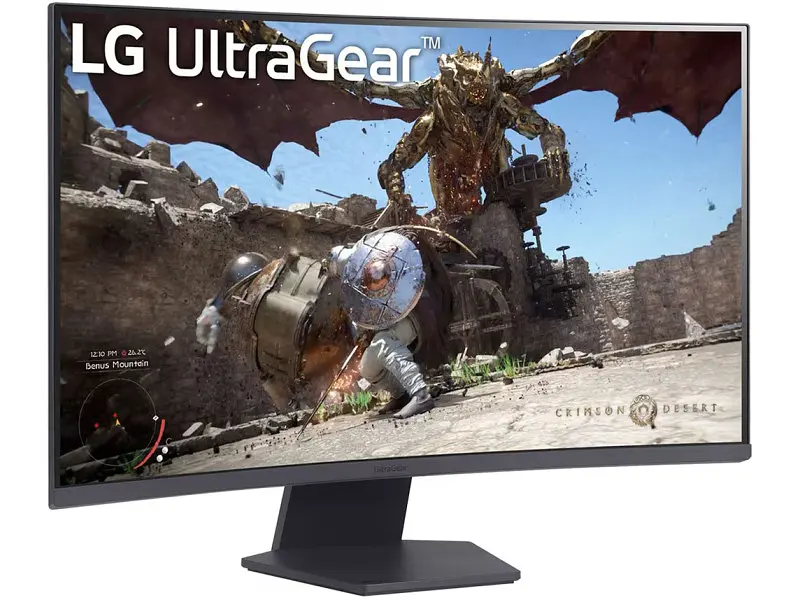 Монітор LG UltraGear 32GS60QC (32GS60QC-B) - фото 2