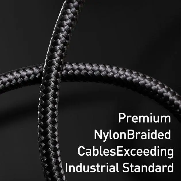 Кабель Baseus Display Fast Charging Cable USB to Type-C 66W 1m CASX020001 Black - фото 7