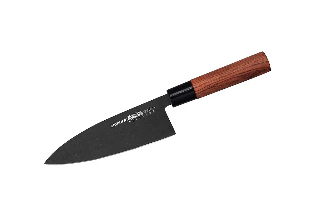 Ніж кухонний Деба 170 мм Okinawa Stonewash (B) Samura kuh0008408