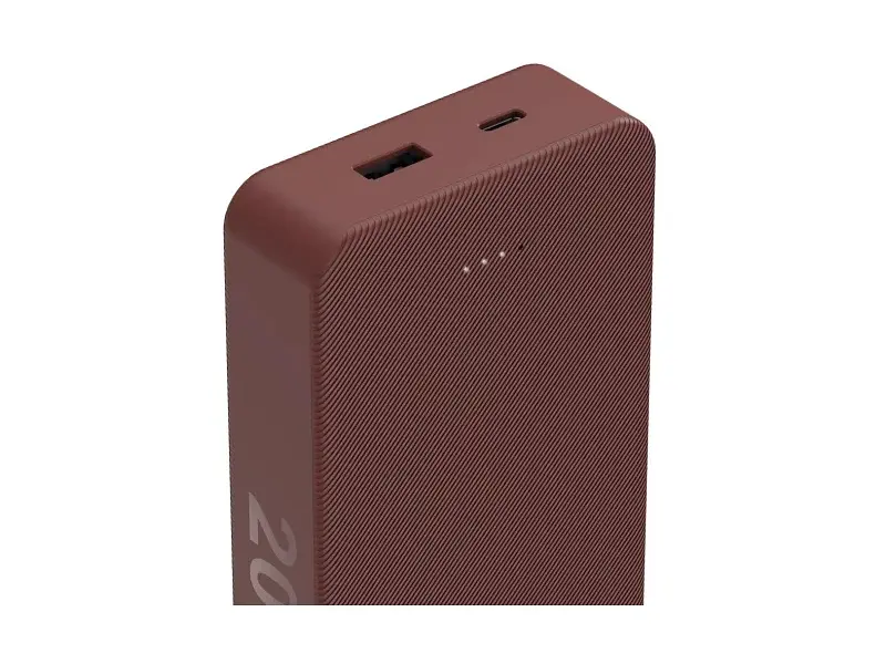 Зовнішній акумулятор (Power Bank) Hama 20000 mAh Red (00201717) - фото 2