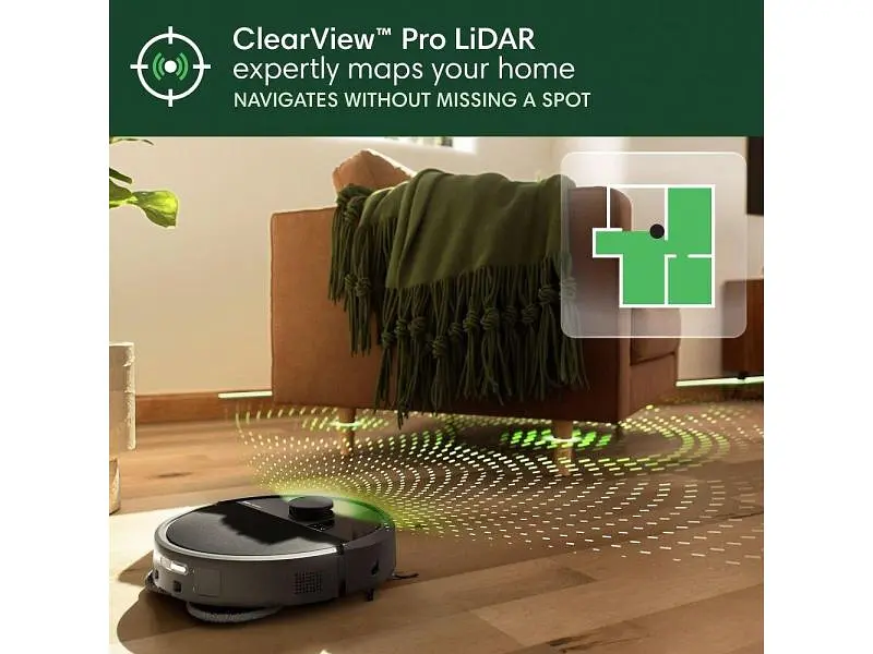 Робот пилосос iRobot Roomba Combo 505+ AutoWash dock Black (N185040) - фото 8