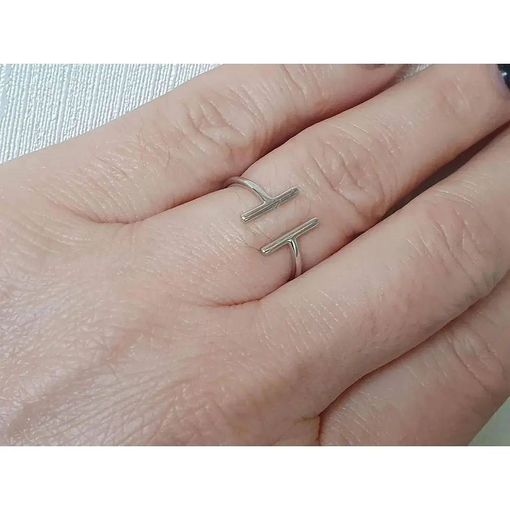 Срібне кільце Qvaliz. Артикул 901-00931 14,5 - фото 2