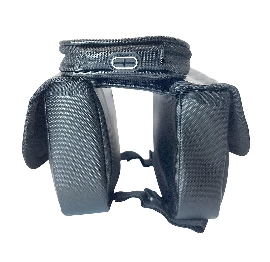 Велосумка на раму West Biking YP0707322 1,4 л для смартфона 7.2" 18х15х14 см чорний (G0001974) - фото 4