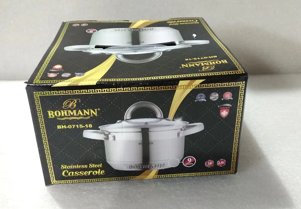 Каструля Bohmann BH 0715-18 см 2,9 л - фото 6