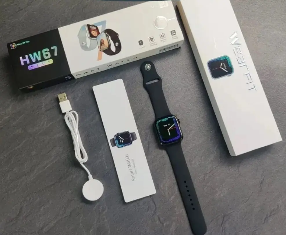 Смарт-годинник Smart Watch Series 7 HW67 Pro Max Чорний - фото 3