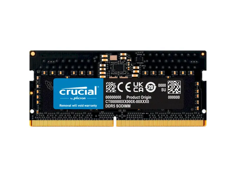 Пам'ять для ноутбуків Crucial SO-DIMM DDR5 5200MHz 8GB (CT8G52C42S5)