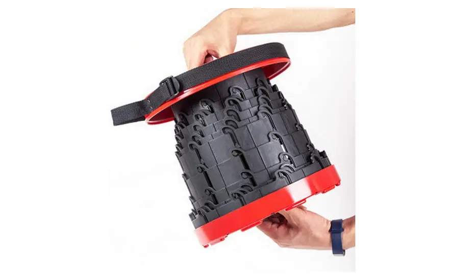 Складний телескопічний стілець Telescopic stool ∙ Похідний розкладний стілець-табурет для риболовлі, туризму та відпочинку - фото 6