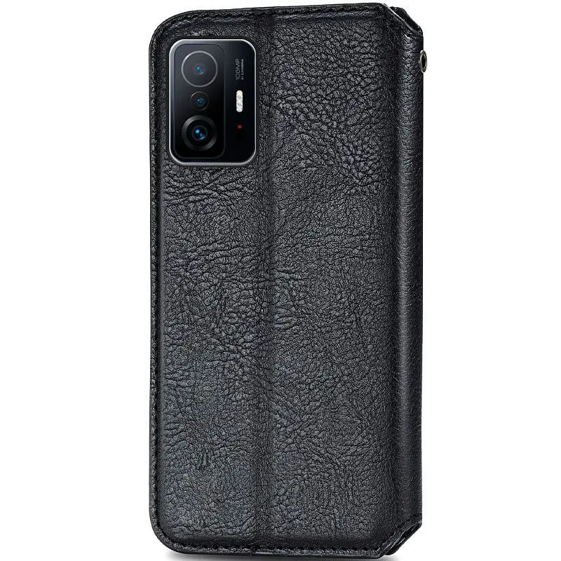 Чохол-книжка GETMAN Cubic Cover Case для Xiaomi 11T\11T Pro (Black) [66810] - фото 4