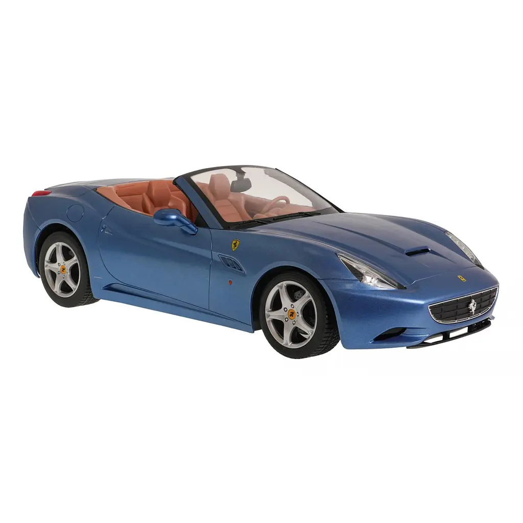 Машинка RASTAR Ferrari California R/C 1:12 голубая 47200 - фото 3