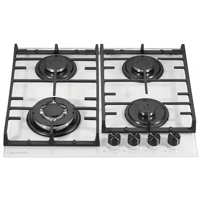 Варильна поверхня газова Pyramida PFG 604 T WH B - фото 2